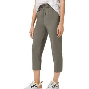 Lululemon Keep Moving Crop 23" - Grey Sage